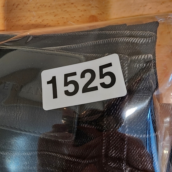 Everlane Grey Washed Black Jeans High Rise Skinny Stretch‎ Denim Jeans sz 25 - Picture 10 of 10